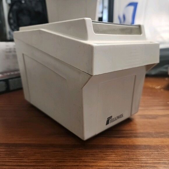 Fellowes Workstation 90135 3.5" Floppy Disk File Storage Case ZIP Diskette - Picture 1 of 5